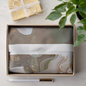 Gold Silk Roos Art Dream Tissuepapier (Geschenk)