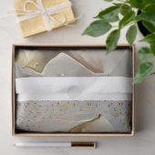Gold Silk Simple Roos Art Dream Tissuepapier (Geschenk)