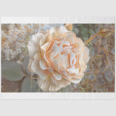 Gold Silk Unique Roos Art Dream Tissuepapier (Voorkant)