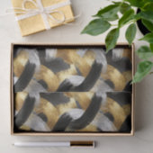 Gold Silver Black Christmas Celebration Tissuepapier (Geschenk)