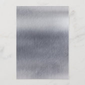 Gold-Silver-Brass Verloving Kaart (Achterkant)