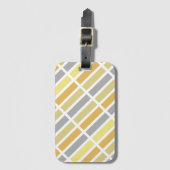 Gold Silver Bronze Metalen Hues Bagagelabel (Voorkant (verticaal))