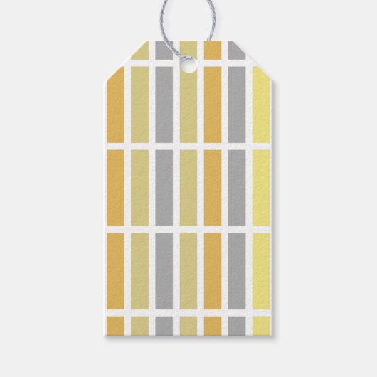 Gold Silver Bronze Metalen Hues Cadeaulabel (Voorkant)
