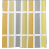 Gold Silver Bronze Metalen Hues Douchegordijn (Voorkant)