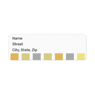 Gold Silver Bronze Metalen Hues Etiket