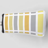 Gold Silver Bronze Metalen Hues Golfheadcover (Voorkant)