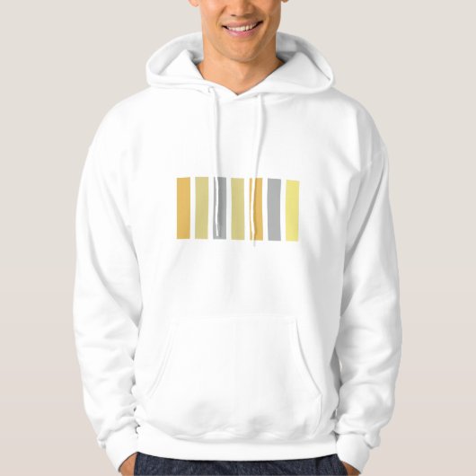 Gold Silver Bronze Metalen Hues Hoodie (Voorkant)