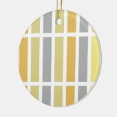 Gold Silver Bronze Metalen Hues Keramisch Ornament (Links)