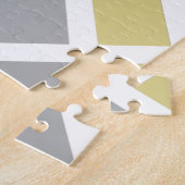 Gold Silver Bronze Metalen Hues Legpuzzel (Zijkant)