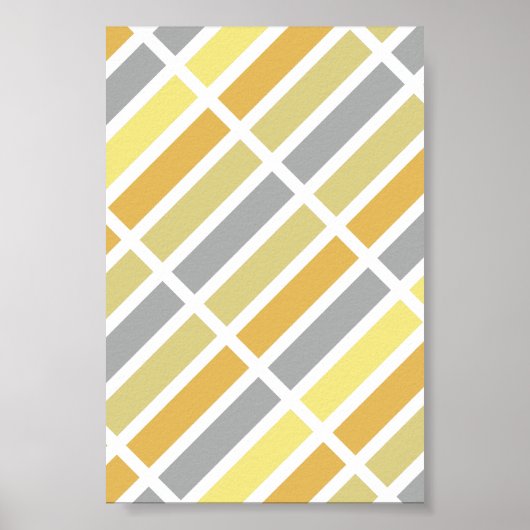 Gold Silver Bronze Metalen Hues Poster (Voorkant)