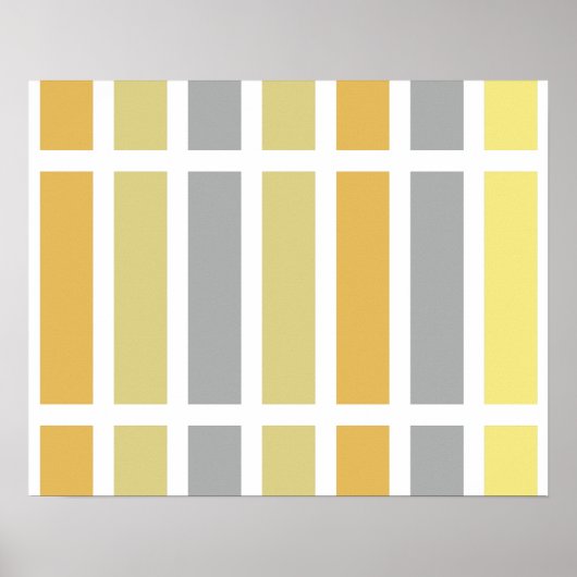 Gold Silver Bronze Metalen Hues Poster (Voorkant)