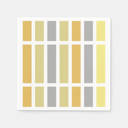 Gold Silver Bronze Metalen Hues Servet (Voorkant)