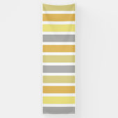 Gold Silver Bronze Metalen Hues Spandoek (Verticaal)