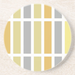 Gold Silver Bronze Metalen Hues Zandsteen Onderzetter