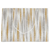 Gold Silver Christmas Celebration Groot Cadeauzakje (Voorkant)