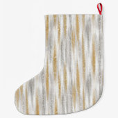 Gold Silver Christmas Celebration Grote Kerstsok (Achterkant)