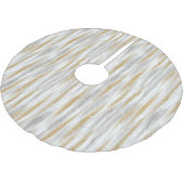 Gold Silver Christmas Celebration Kerstboom Rok (Gekanteld)