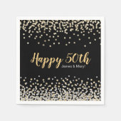 Gold Silver Confetti - Aangepaste 50e Jubileum par Servet (Voorkant)