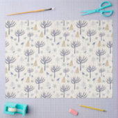 Gold Silver-kerstbomen Lichten en siervoorwerpen Tissuepapier (Craft)