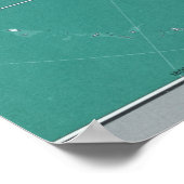 Gold Silver Major Metals Map van de Verenigde Stat Poster (Hoek)