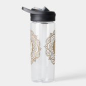 Gold & Silver Mandala water bottle Waterfles (Rechts)