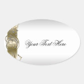 Gold Silver  Sticker (Voorkant)