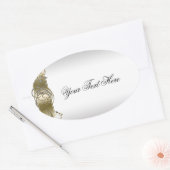 Gold Silver  Sticker (Envelop)