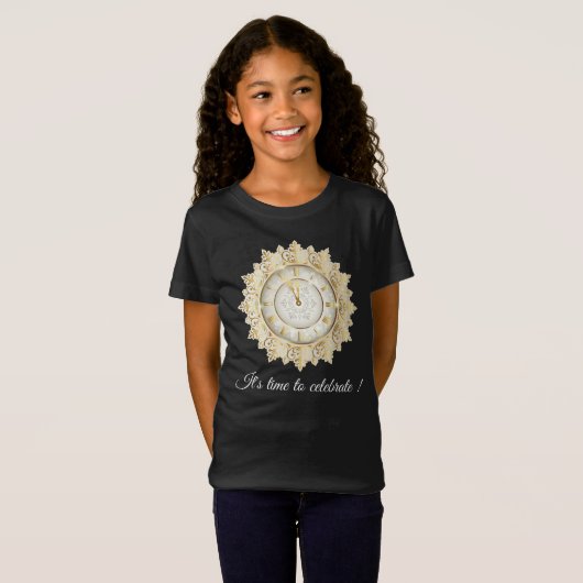 Gold Silver Time T-shirt (Voorkant volledig)