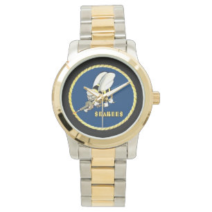 Gold/Silver Two Tone Zee Bees Wrist Watch Horloge