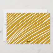 Gold Simply Joyful-foto Feestdagenkaart (Achterkant)