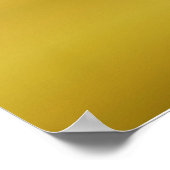 Gold Sjabloon Achtergrond op maat Poster (Hoek)