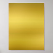Gold Sjabloon Achtergrond op maat Poster (Voorkant)