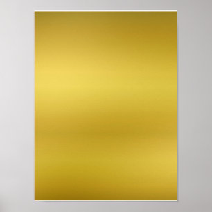 Gold Sjabloon Achtergrond op maat Poster