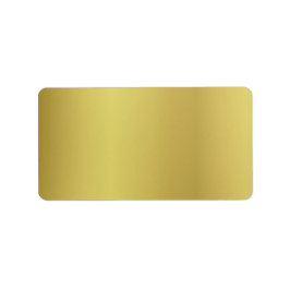 Gold Sjabloon Terug Aanpassen Etiket