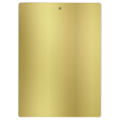 Gold Sjabloon Terug Aanpassen Klembord (Achterkant)