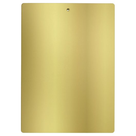 Gold Sjabloon Terug Aanpassen Klembord (Achterkant)