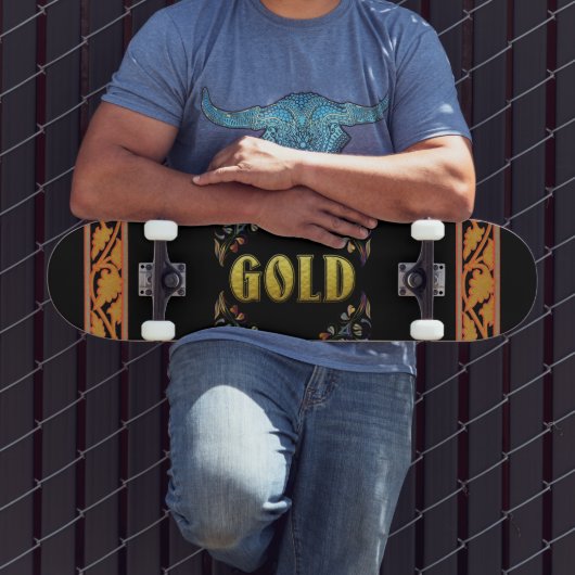 Gold Skateboard (Buiten 3)