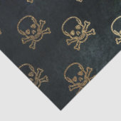 Gold Skulls Pattern-deduplicatie 20x30-papier voor Tissuepapier (Detail)