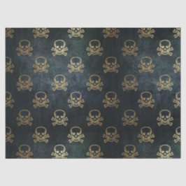 Gold Skulls Pattern-deduplicatie 20x30-papier voor Tissuepapier