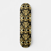 GOLD SKULLS SKATEBOARDS (Voorkant)