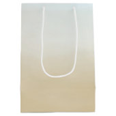 Gold Sky Blue Ombre Waterverf Medium Cadeauzakje (Achterkant)