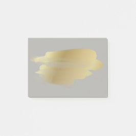 Gold Smudge Post merkt op Post-it® Notes
