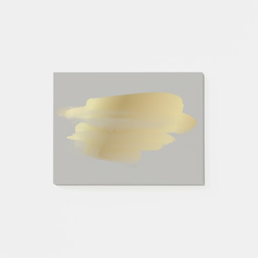 Gold Smudge Post merkt op Post-it® Notes (Voorkant)