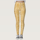 Gold Snakeskin Leggings (Voorkant)