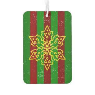 Gold Snowflake Luchtverfrisser
