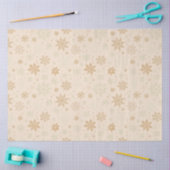 Gold Snowflake Tissuepapier (Craft)