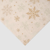 Gold Snowflake Tissuepapier (Detail)