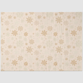 Gold Snowflake Tissuepapier