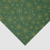 Gold Snowflake Tissuepapier (Detail)