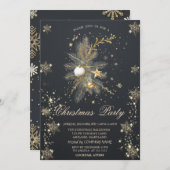 Gold Snowflakes,  Ball Branch Company Kaart (Voorkant / Achterkant)